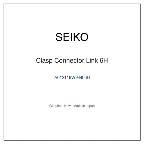 SEIKO A012118W9-BL6H Watch Parts