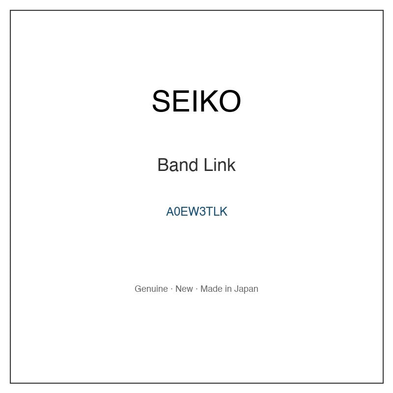 SEIKO A0EW3TLK Watch Parts