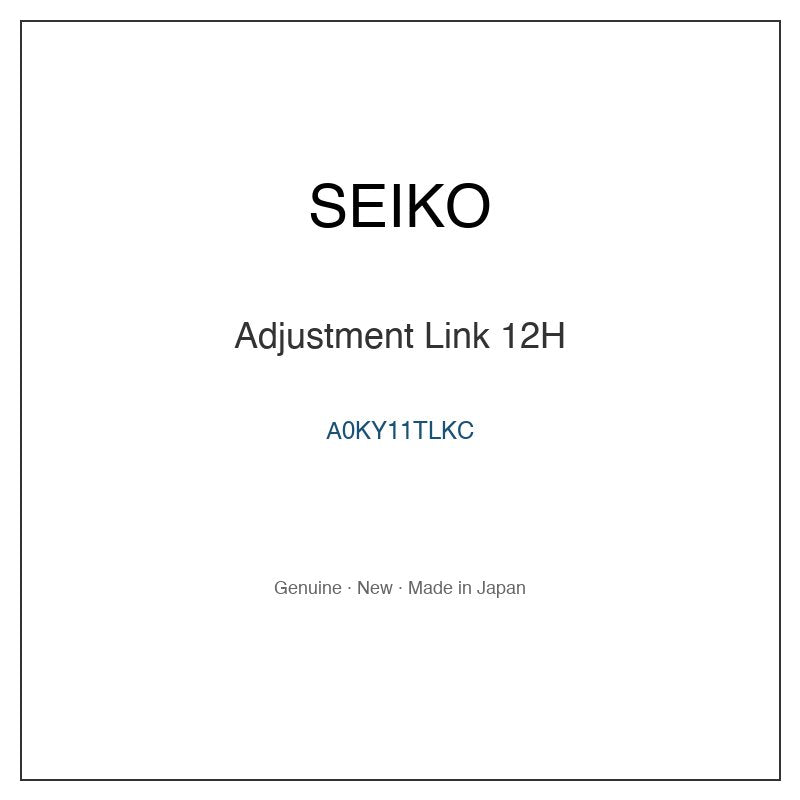 SEIKO A0KY11TLKC Watch Parts
