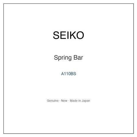 SEIKO A110BS Watch Parts