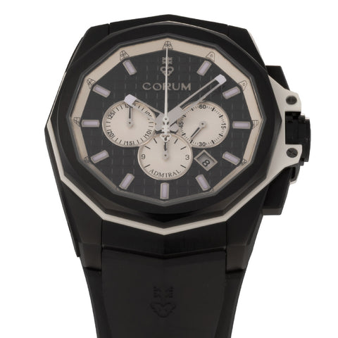 A13203931 ADMIRAL 2-Year Warranty Stylish Black Design Water Resistant Elegant Timepiece