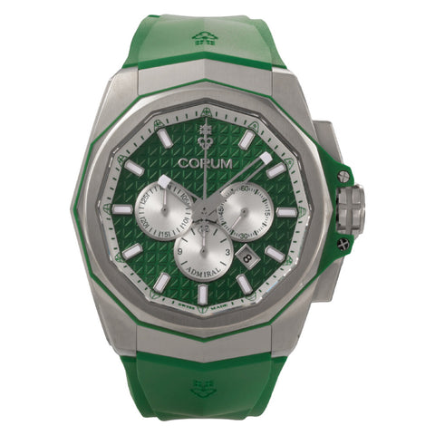 A13204275 ADMIRAL 2-Year Warranty Green Stainless Steel Case Water Resistant Stylish Design