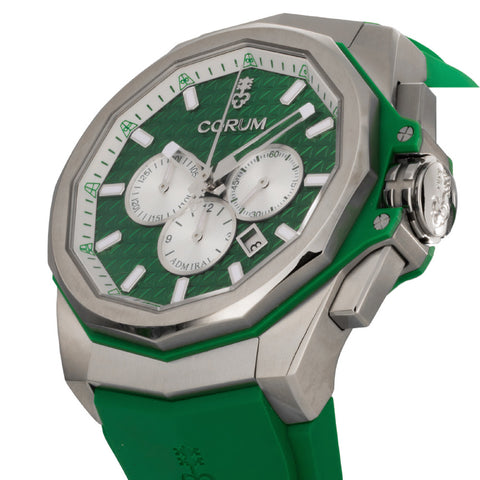 A13204275 ADMIRAL 2-Year Warranty Green Stainless Steel Case Water Resistant Stylish Design