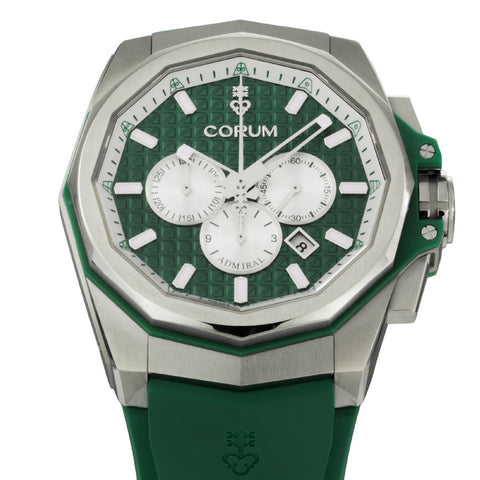 A13204275 ADMIRAL 2-Year Warranty Green Stainless Steel Case Water Resistant Stylish Design