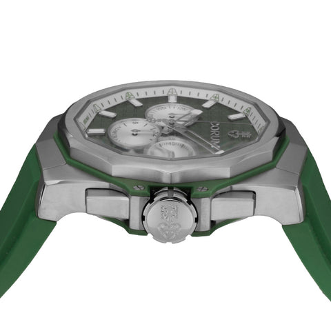 A13204275 ADMIRAL 2-Year Warranty Green Stainless Steel Case Water Resistant Stylish Design