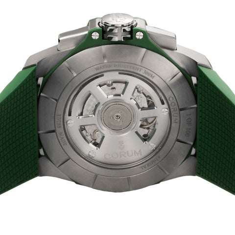 A13204275 ADMIRAL 2-Year Warranty Green Stainless Steel Case Water Resistant Stylish Design