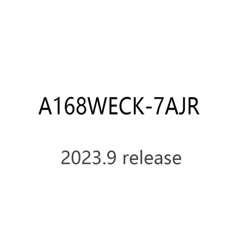 CASIO STANDARD A168WECK-7AJR A168WECK-7A Café Kitsuné Life waterproofing watch 2023.9released - IPPO JAPAN WATCH 