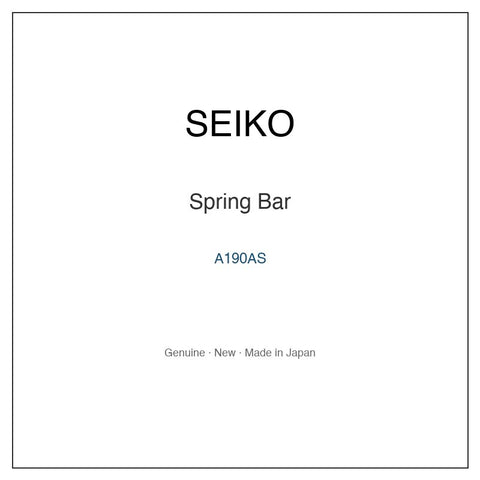 SEIKO A190AS Watch Parts
