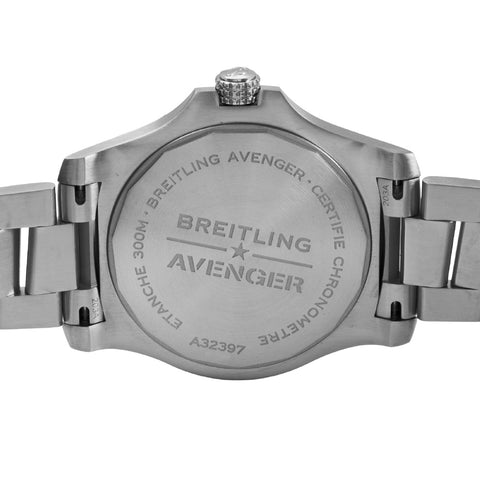 Breitling A32397101B1A1 Avenger Automatic GMT 2-Year Warranty Black Dial Swiss Movement Water Resistant