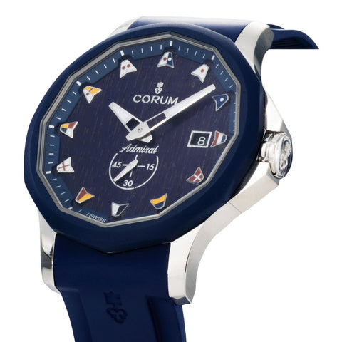 A39503595 ADMIRAL Blue Watch 2-Year Warranty Stylish Design Water Resistant Quartz Movement