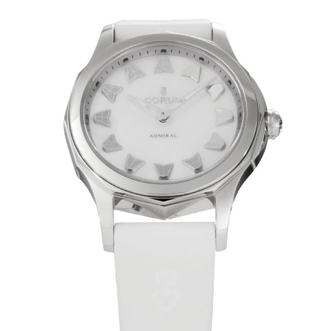 A40003589 ADMIRAL White Pearl Watch 2-Year Warranty Elegant Design Water Resistant Stylish Timepiece