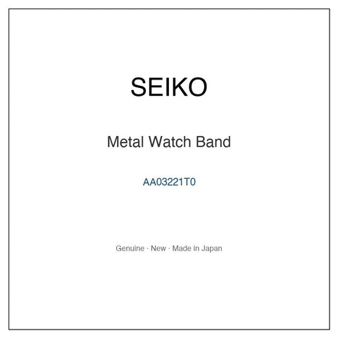 SEIKO AA03221T0 Watch Parts