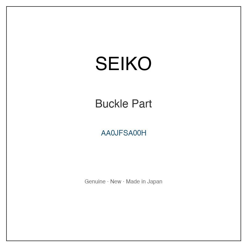 SEIKO AA0JFSA00H Watch Parts