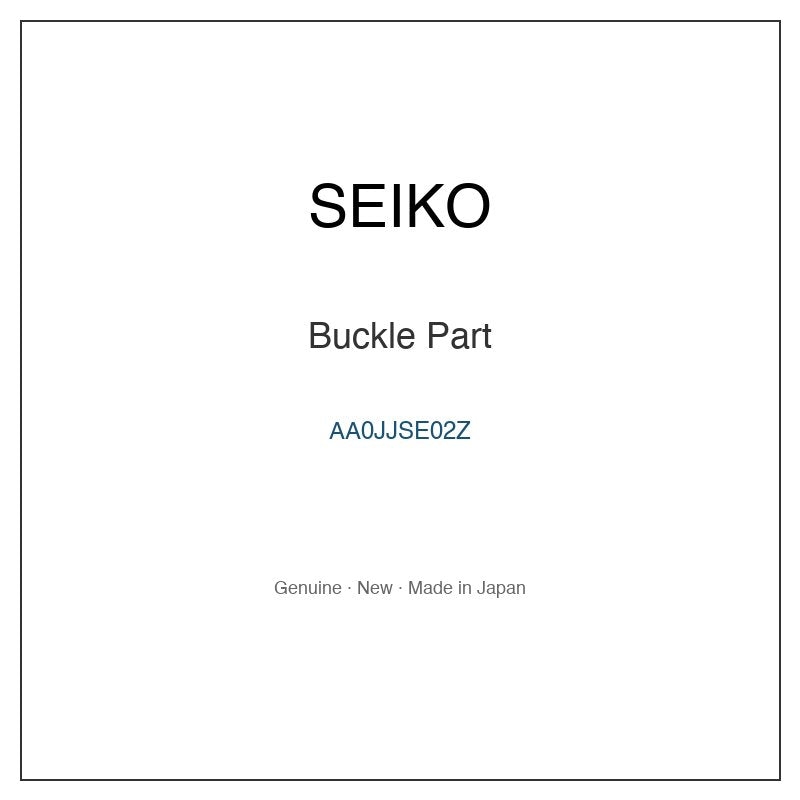 SEIKO AA0JJSE02Z Watch Parts