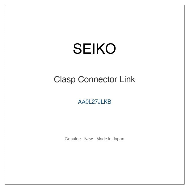 SEIKO AA0L27JLKB Watch Parts
