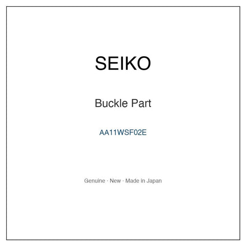 SEIKO AA11WSF02E Watch Parts