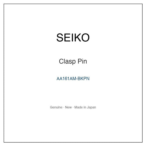 SEIKO AA161AM-BKPN Watch Parts