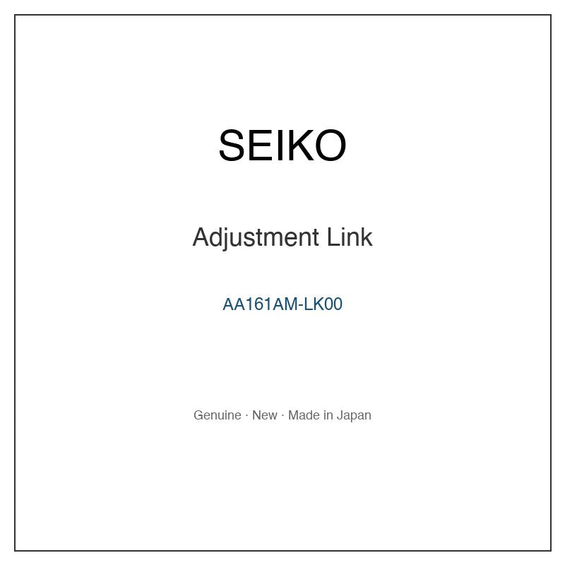 SEIKO AA161AM-LK00 Watch Parts