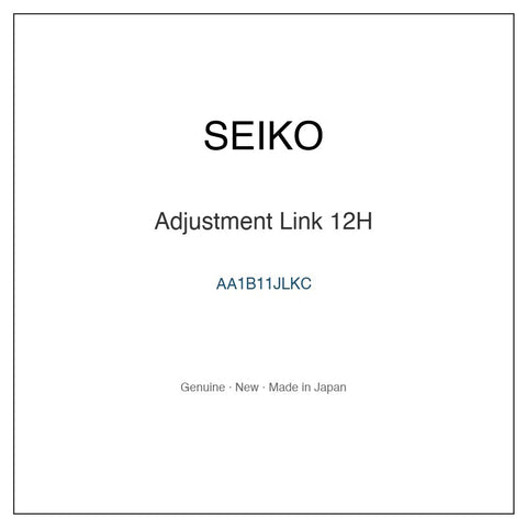 SEIKO AA1B11JLKC Watch Parts