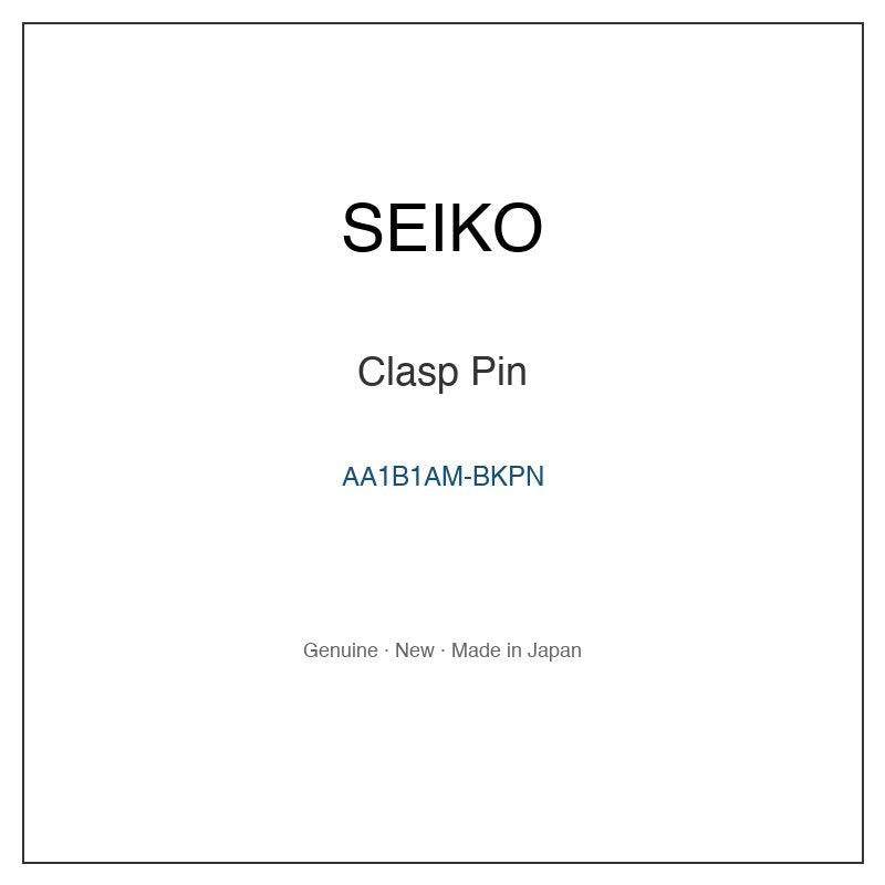 SEIKO AA1B1AM-BKPN Watch Parts