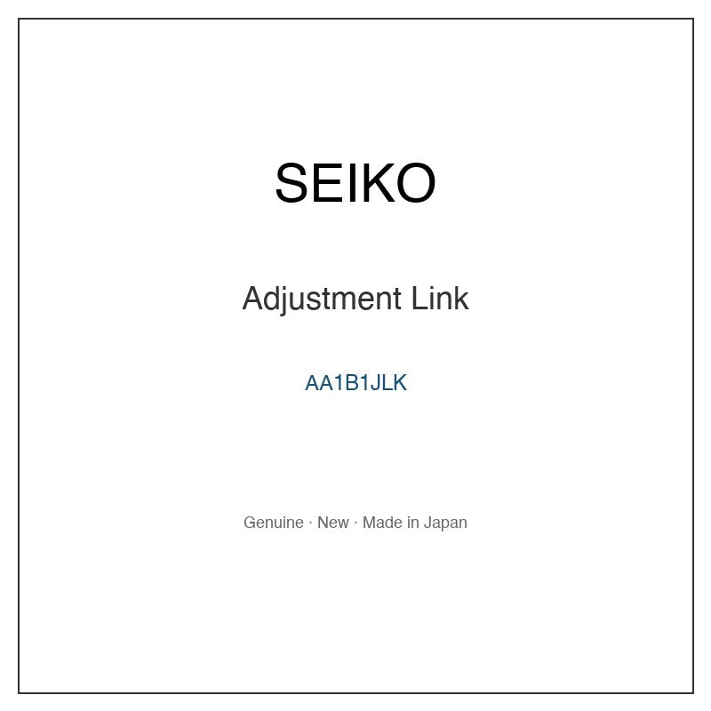 SEIKO AA1B1JLK Watch Parts
