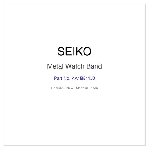 SEIKO AA1B511J0 Metal Watch Band for SBGH005J SBGH20E and More Models