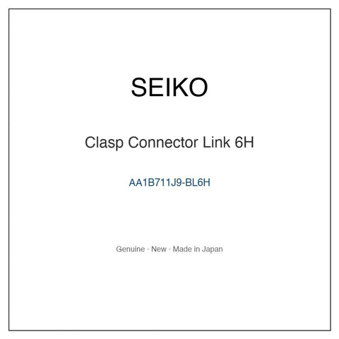 SEIKO AA1B711J9-BL6H Watch Parts