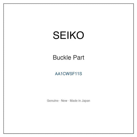 SEIKO AA1CWSF11S Watch Parts