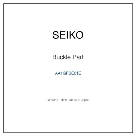 SEIKO AA1GFSE01E Watch Parts