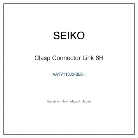 SEIKO AA1Y113J0-BL6H Watch Parts