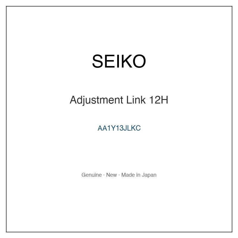 SEIKO AA1Y13JLKC Watch Parts