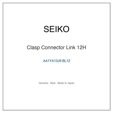 SEIKO AA1YA13J9-BL12 Watch Parts