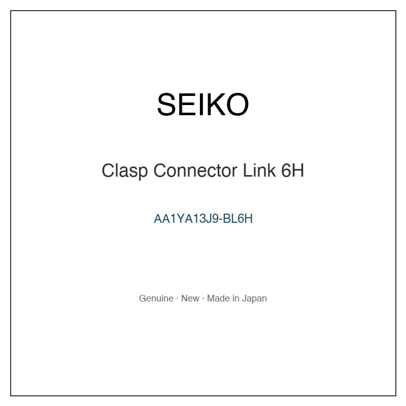 SEIKO AA1YA13J9-BL6H Watch Parts