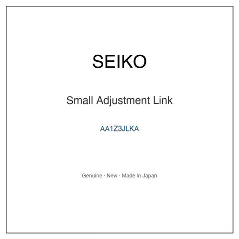 SEIKO AA1Z3JLKA Watch Parts