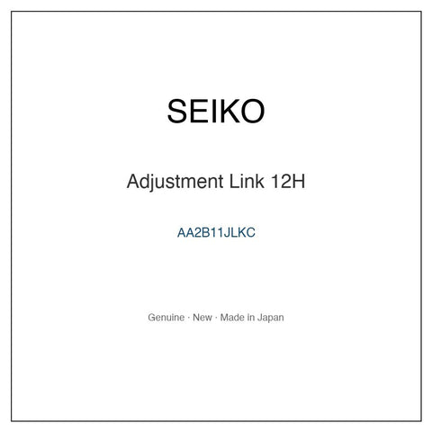 SEIKO AA2B11JLKC Watch Parts