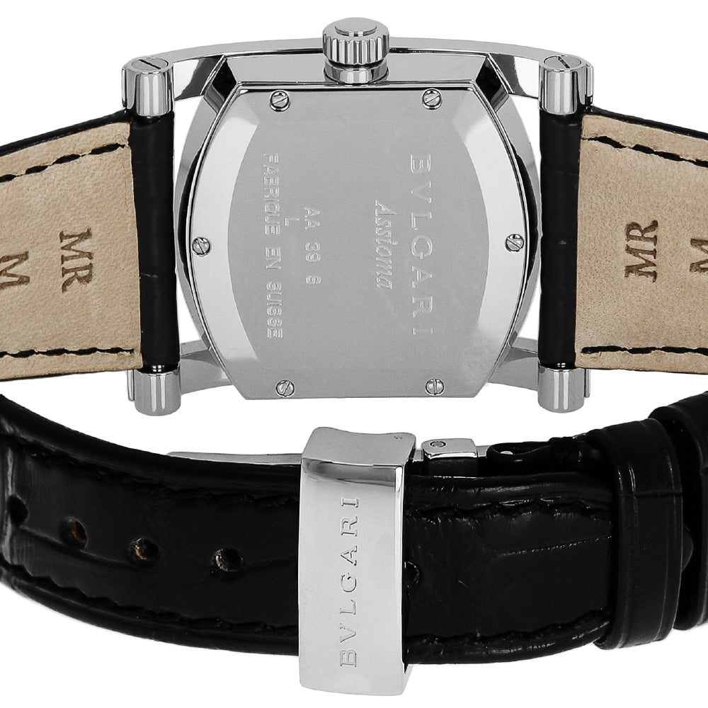 BVLGARI AA39C14SLD Watch - BVLGARI Assioma 2-Year Warranty [Parallel Import] Black Luxury Watch - Authentic & Stylish (Image 