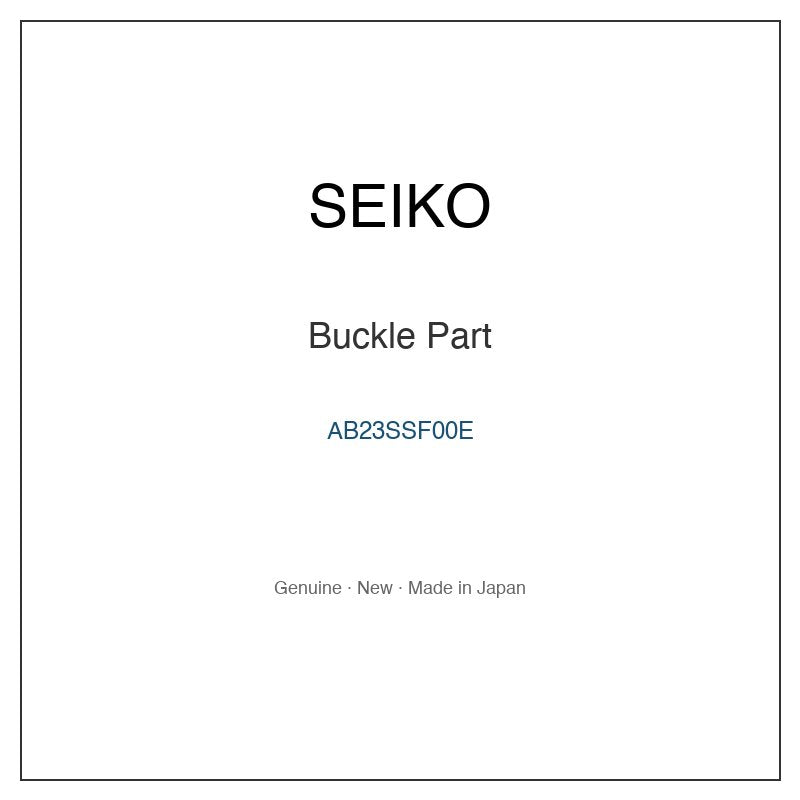 SEIKO AB23SSF00E Watch Parts