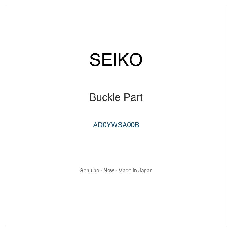 SEIKO AD0YWSA00B Watch Parts