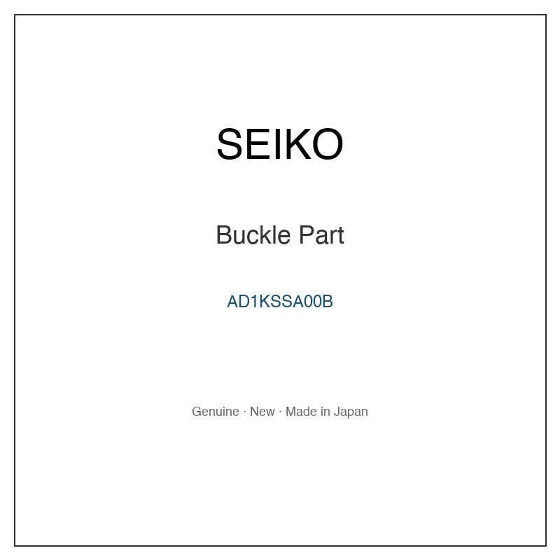 SEIKO AD1KSSA00B Watch Parts