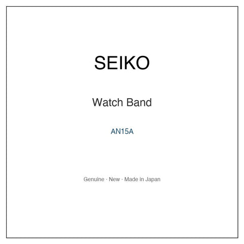 SEIKO AN15A Watch Parts