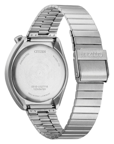CITIZEN AN3714-84Z Record Label Chronograph Eco-Drive Stainless Steel Water Resistant 100m
