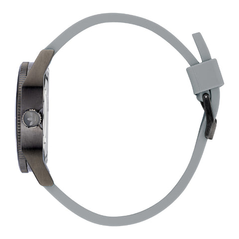 ADIDAS AOFH22003 Edition Two 1-Year Warranty Silver Stainless Steel Water-Resistant Stylish Design