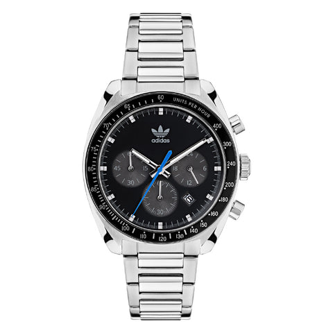 AOFH22006 Edition One Chrono 1 Year Warranty Authentic Black Stainless Steel Chronograph Water Resistant