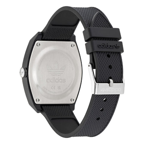 AOST22038 Project Two 1-Year Warranty Authentic Black Stainless Steel Water Resistant Stylish Design