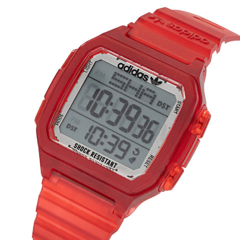 ADIDAS AOST22051 Watch - デジタルワン GMT [DIGITAL ONE GMT] 1年保証 レッド [正 Watch (Image 2)