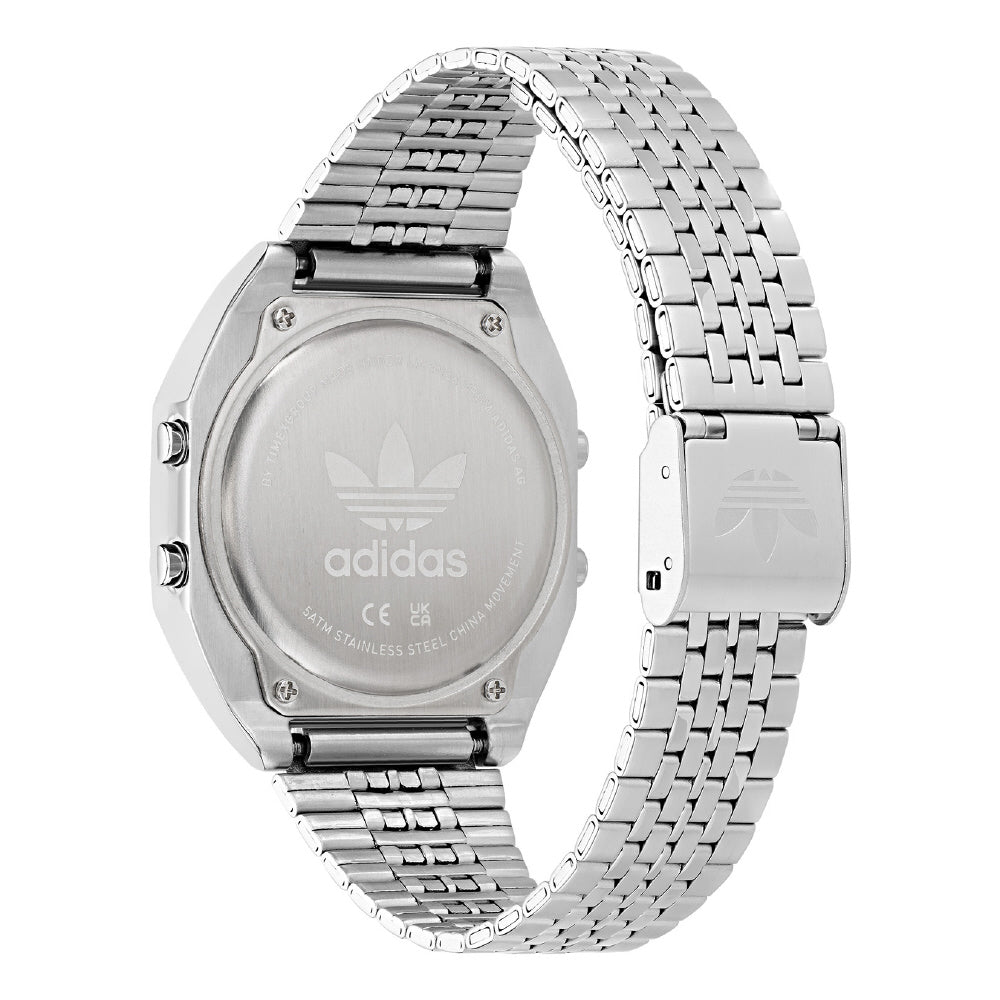 ADIDAS AOST22072 Digital Two 1 Year Warranty Silver Light | IPPO