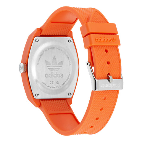AOST22562 PROJECT TWO Orange Watch 1-Year Warranty Stylish Design Durable Build Water Resistant