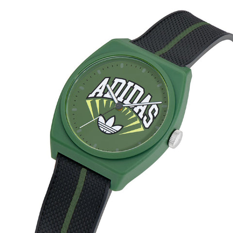 AOST25036 Project Two Green Watch 1-Year Warranty Stylish Design Japanese Movement Water Resistant
