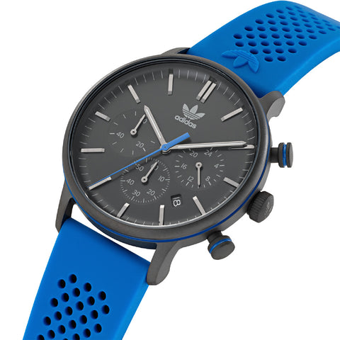 AOSY22015 CODE ONE CHRONO Blue 1-Year Warranty Japanese Movement Water Resistant Stylish Design
