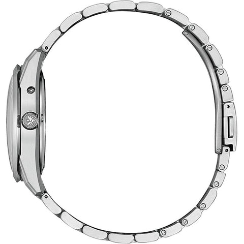 Citizen Men's Watch - The CITIZEN High Precision Solar Eco-Drive with Eagle Feather Dial Pattern, AQ4100-57B